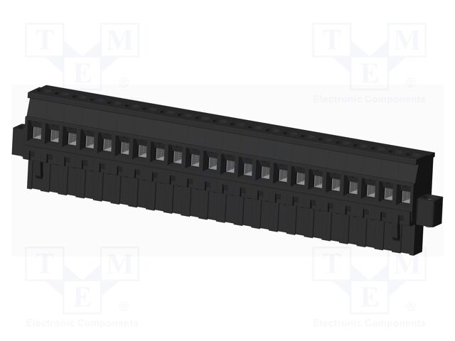 Connector: pluggable terminal block; plug; female; angled 90°