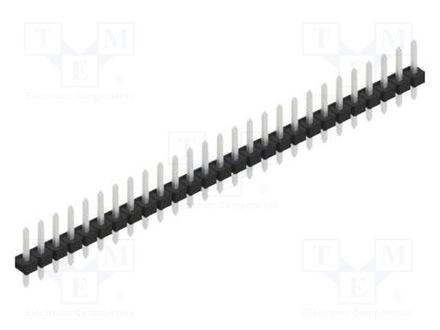 Connector: pin strips; pin header; male; PIN: 27; 2.54mm; THT; 1x27