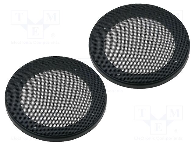 Loudspeaker grille; 130mm; metal
