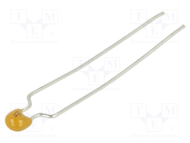 Multilayer Ceramic Capacitor, 10000 pF, 50 V, K Series, ± 10%, Radial Leaded, X7R