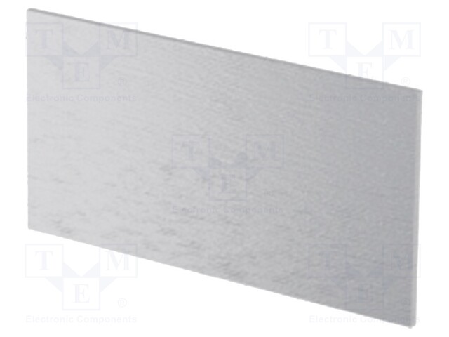 Rear panel; for ITALTRONIC enclosure