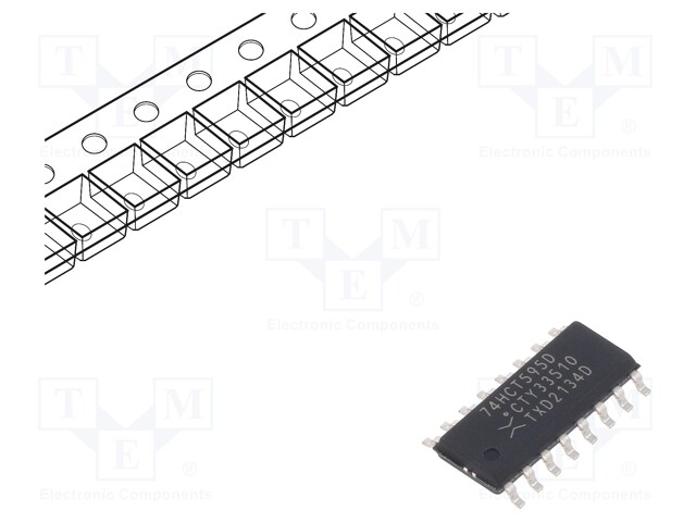 IC: digital; SMD; SO16; Series: HCT; Package: reel,tape