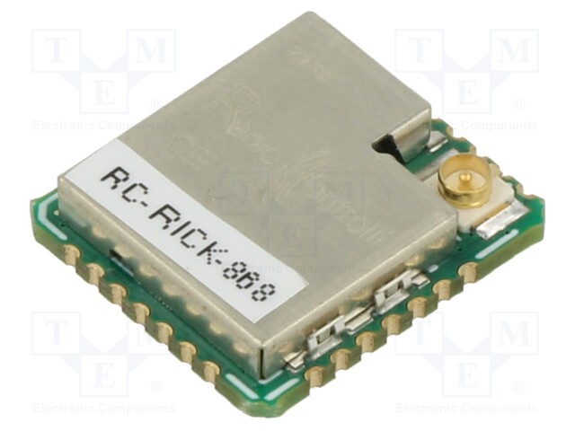 Module: radio modem; 868MHz; UART; -140dBm; 2.5÷3.7VDC; 18.5dBm