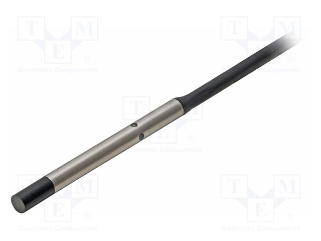 Sensor: inductive; OUT: PNP / NO; 0÷2mm; Ø3; Connection: lead 2m