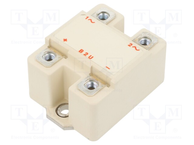 Single-phase bridge rectifier; Urmax: 800V; If: 60A; Ifsm: 850A