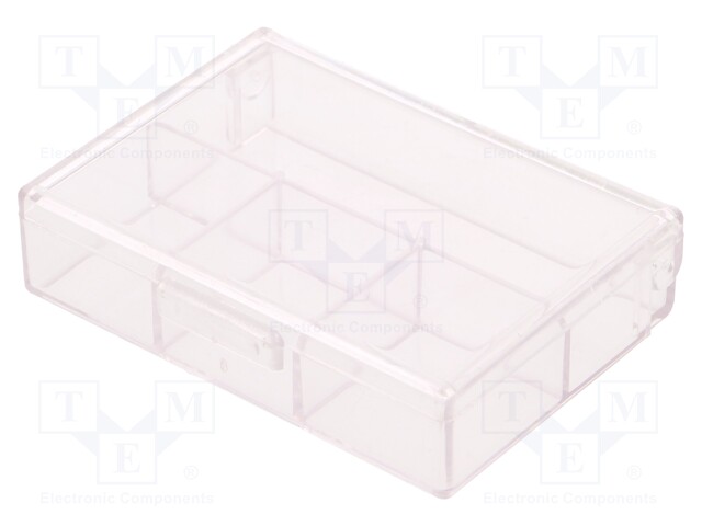 Container: compartment box; 75x51x15mm