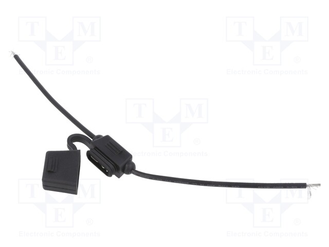 Fuse acces: fuse holder; 15A; Leads: cables; -40÷85°C; 58V