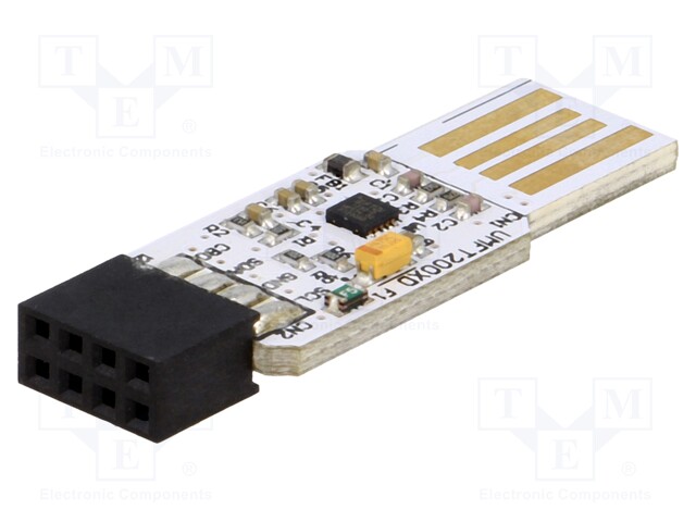 Module: USB; I2C; USB A,pin strips; 3.4Mbps; 2.54mm; PIN: 8