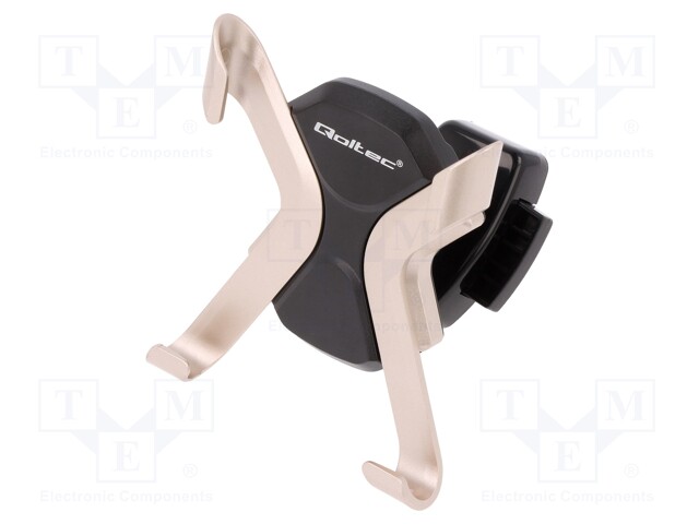 Car holder; black,champagne; air vent; Size: 4.0"-7.0"