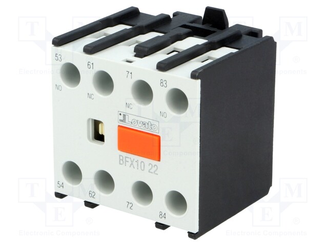 Auxiliary contacts; Series: BF; Leads: screw terminals