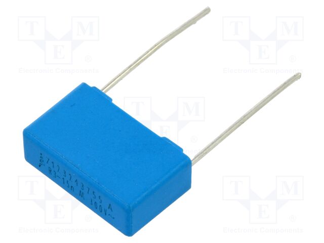 Capacitor: polypropylene; Y2; 15nF; 6x11x18mm; THT; ±20%; 15mm