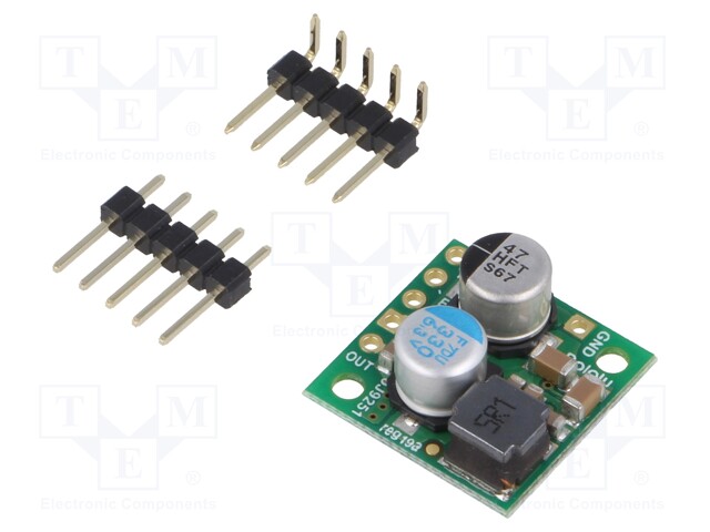 Converter: step down; Uout: 3.3V; Uin: 4÷36V; 2.6A; 85÷95%