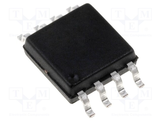AVR microcontroller; EEPROM: 512B; SRAM: 512B; Flash: 8kB; SO8-W