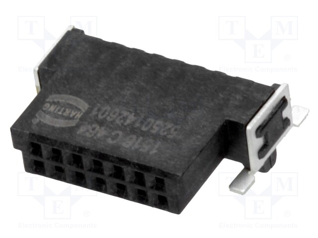 Connector: PCB to PCB; female; PIN: 14; 1.27mm; Series: har-flex