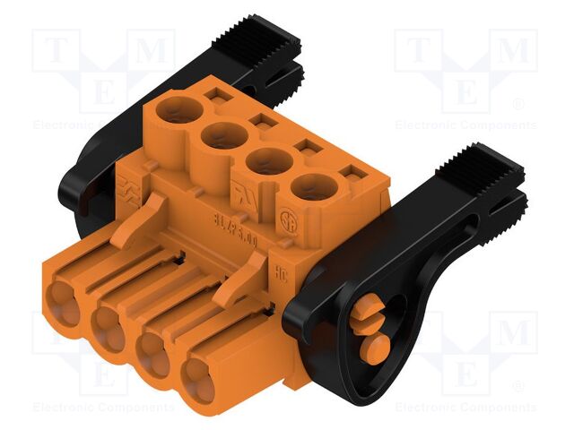 Pluggable terminal block