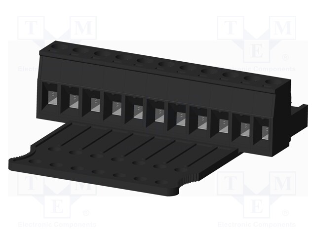 Connector: pluggable terminal block; plug; female; straight; 300V