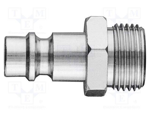 Connection; brass; Application: quick connection coupling