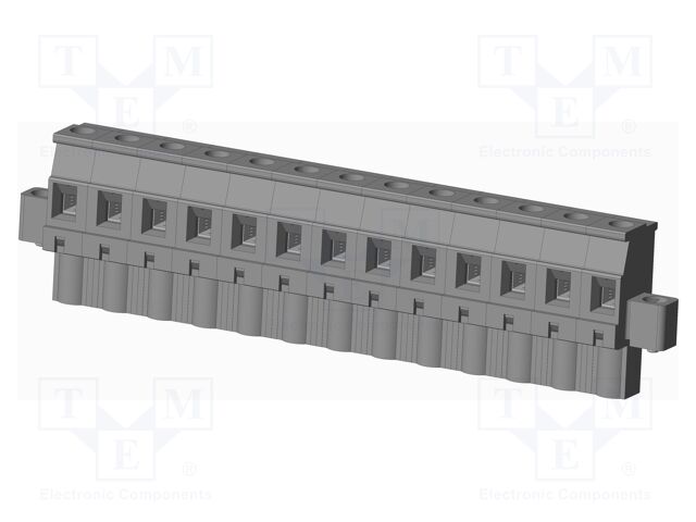 Connector: pluggable terminal block; plug; female; angled 90°