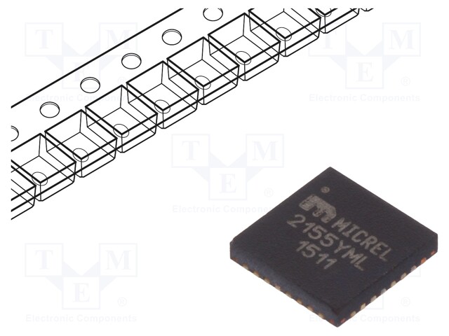 PMIC; DC/DC converter; Uoper: 4.5÷14.5V; Uout: 0.7÷3.6V; MLF32