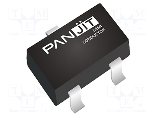 Transistor: NPN; bipolar; 45V; 0.1A; SOT23