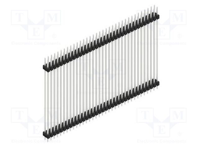 Connector: pin strips; pin header; male; PIN: 70; 2.54mm; THT; 2x35