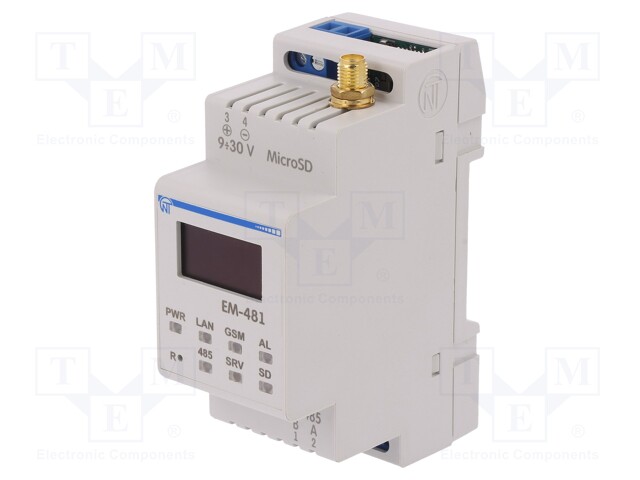 Industrial module: converter; RS485/ETHERNET; 12VDC; -35÷55°C