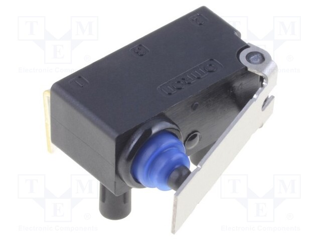 Microswitch SNAP ACTION; with lever; SPDT; 0.1A/125VAC; 2A/12VDC