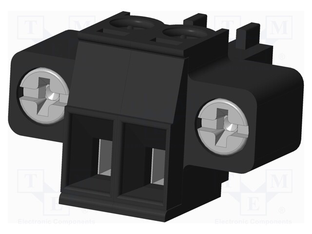 Connector: pluggable terminal block; plug; female; straight; 300V