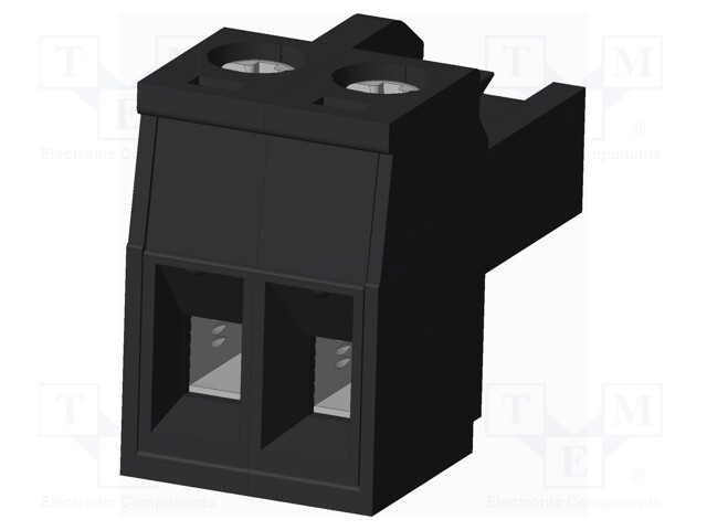 Connector: pluggable terminal block; plug; female; straight; 300V