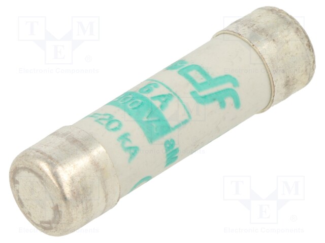 Fuse: fuse; aM; 6A; 400VAC; ceramic,cylindrical,industrial; 8x31mm