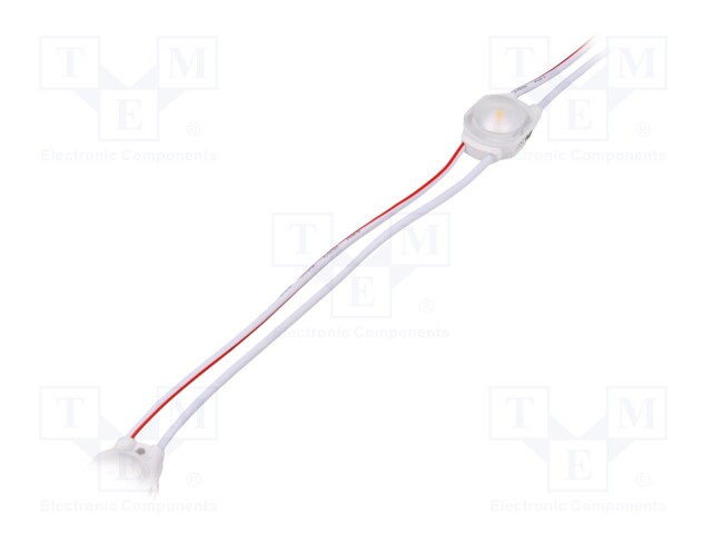 LED; white warm; 3000K; 58lm; 170°; No.of diodes: 1; 12V; 160lm/W