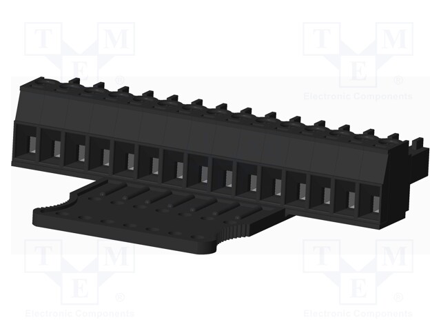 Connector: pluggable terminal block; plug; female; straight; 300V