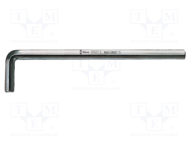 Wrench; Hex-Plus hexagon keys; HEX 3mm; Overall len: 126mm; steel