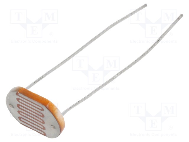 Photoresistor; 200mW; 30÷50kΩ; 560nm; Mounting: THT; ØLED: 12mm