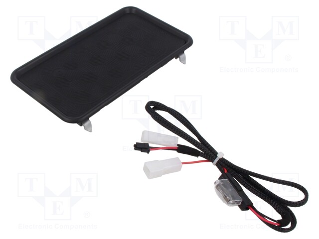 Accessories: inductance charger; black; 10W; Car brand: universal
