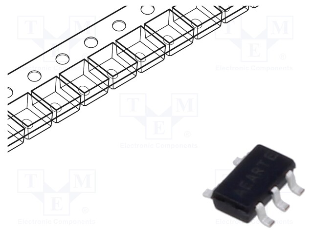 IC: PMIC; DC/DC converter; Uin: 2.5÷5.5V; Uout: 1.5V; 0.35A; SOT23-5