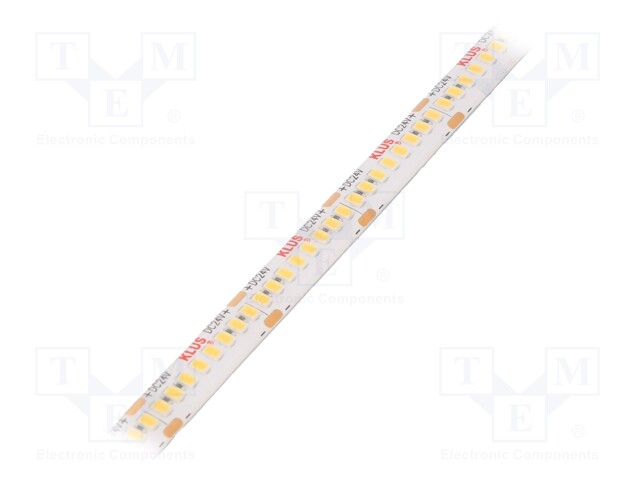 LED tape; white warm; 24V; LED/m: 240; 10mm; IP65; 120°; 14.4W/m