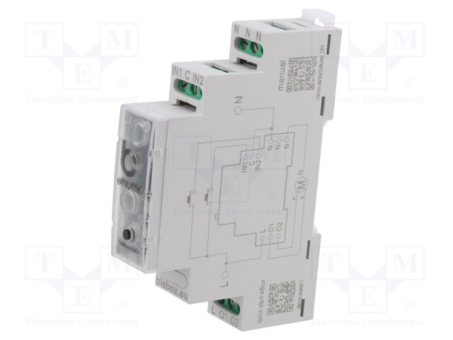 Blinds controller; for DIN rail mounting; 230VAC; IP20; 2.4GHz