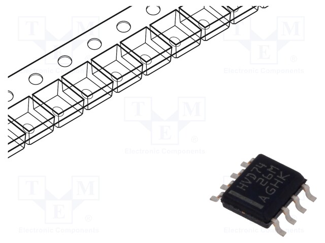 IC: interface; transceiver; full duplex,RS485; 20000kbps; SOIC8