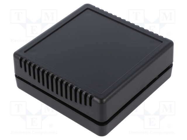 Enclosure: multipurpose; X: 100mm; Y: 100mm; Z: 35mm; vented; ABS