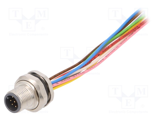 Socket; M12; PIN: 8; male; A code-DeviceNet / CANopen; cables; 0.5m