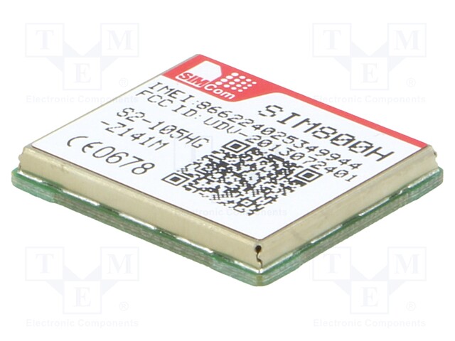 Module: GSM; 85600bps; 2G; LGA88; SMD; CSD,GPRS; 15.8x17.8x2.4mm