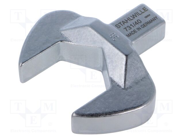 Tip of a torque wrench; spanner; Mounting: 14x18; 38mm