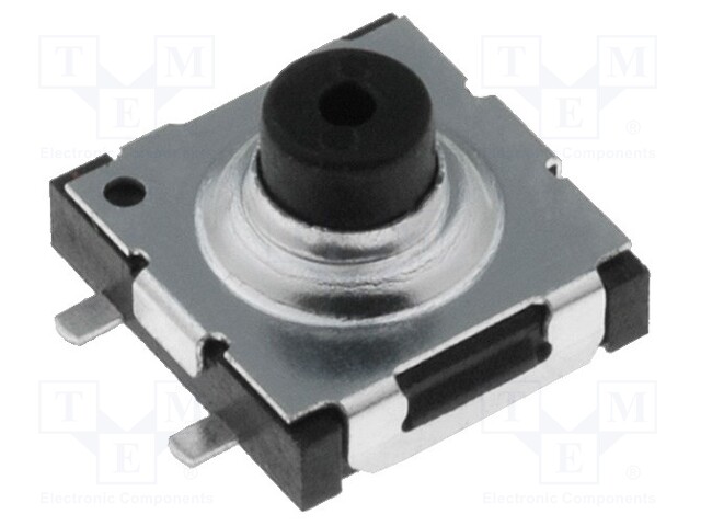 Microswitch TACT; SPST-NO; Pos: 2; 0.05A/12VDC; SMT; none; 2.6N