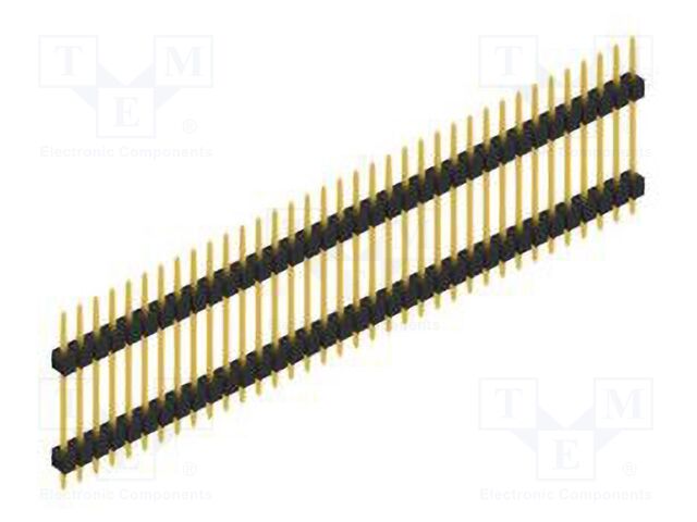 Connector: pin strips; pin header; male; PIN: 36; 2.54mm; THT; 1x36