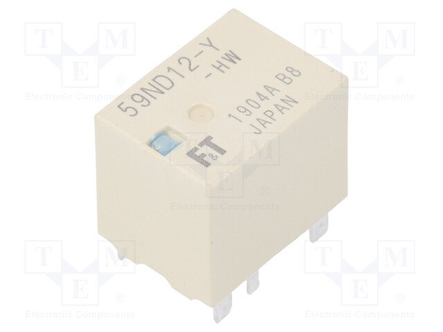 Relay: electromagnetic; 1 Form U; Ucoil: 12VDC; 60A; Mounting: PCB