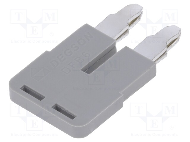 Comb bridge; Application: DS6; ways: 2; grey