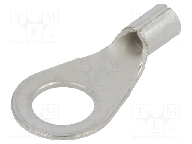 Tip: ring; M6; 1.5÷2.5mm2; crimped; for cable; tinned; copper; 6.5mm