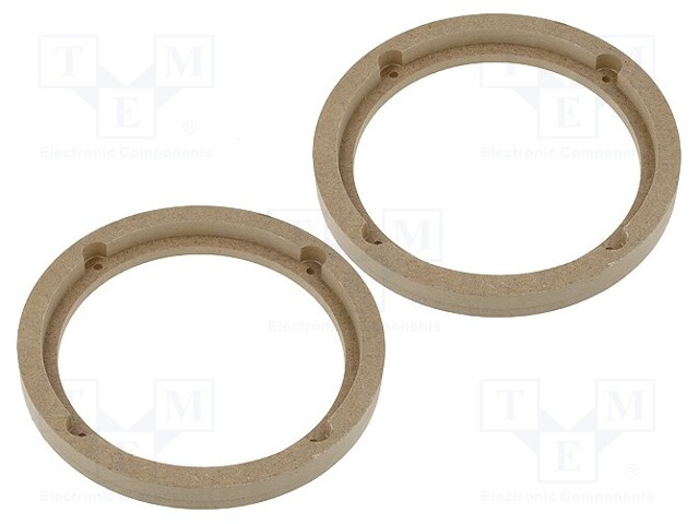 Spacer ring; MDF; 165mm; Renault; impregnated,varnished