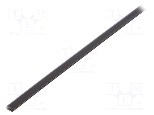Grommet, 30.5M Adhesive Lined Weather Resistant, Solid Edging, PE (Polyethylene), 1.6 mm